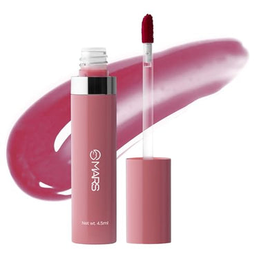 MARS Drip Lip Mist for Women (4.5 ml) (02-Mulberry Drip) 12 Shades Dance of Joy Eyeshadow Palette | Highly Pigmented and Blendable | Multicolor | Matte and Shimmer Finish (13.2g) (03-Multicolor)